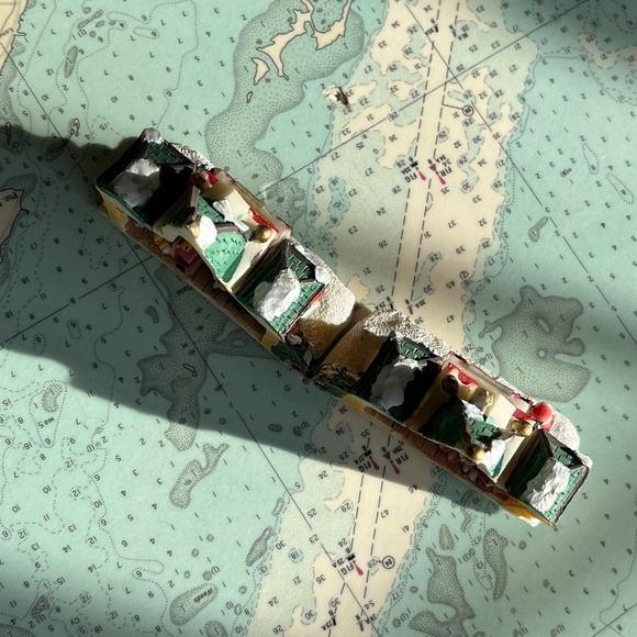 Vintage Hinged Union Tiny Station Ceramic Building - Picture 6 of 8